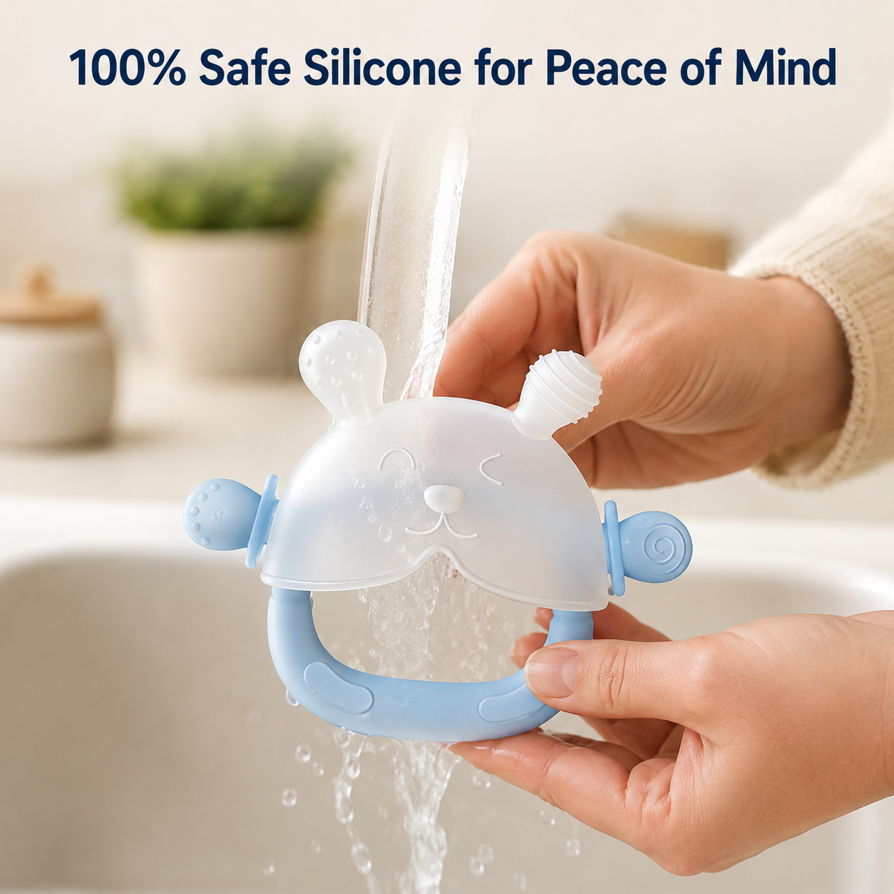 Teething Mitten Helps Soothe Sore Gums In Minutes