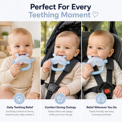 Teething Mitten Helps Soothe Sore Gums In Minutes
